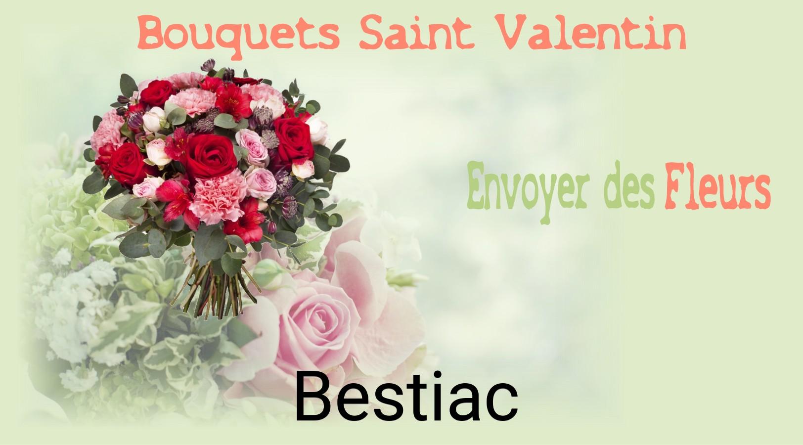 Roses de Saint-Valentin livrées à Bestiac